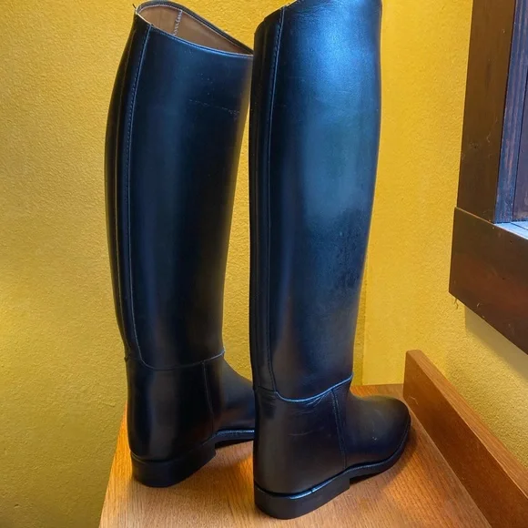 Konigs Dressage Horse Riding Boots Full Leather Grandgester women’s 8 - Picture 3 of 17